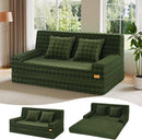 Boneless Loveseat Sofa Bed, 59" Corduroy