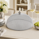 Fleur de Lis Stainless Mesh Picnic Cover