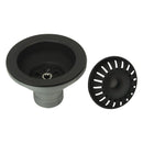 Oil Rubbed Bronze Kitchen Sink Stopper Replacement for 3-1/2 Inch Standard Strainer Drain