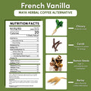 French Vanilla Chicory Herbal Coffee