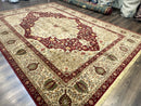 Karastan Rug 8.8 x 12, Antique Legends Royal Tabriz, Wool Pile, Vintage, Rare Design