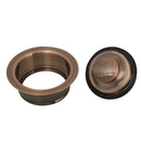 Antique Copper Kitchen Sink Garbage Disposal Flange Stopper
