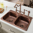 Antique Copper Kitchen Sink Garbage Disposal Flange Stopper