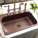Antique Copper Kitchen Sink Garbage Disposal Flange Stopper