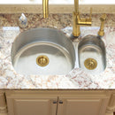 Brushed Gold Kitchen Sink Garbage Disposal Flange Stopper