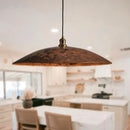 Hammered Copper Dome Pendant Ceiling Light