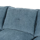 U_STYLE U-Shaped Chenille Sectional Sofa with Adjustable Armrest Pillows - Perfect for Living Rooms, Offices, and Spacious Spaces