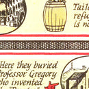 Vintage Map of Royal Mile of Edinburgh, 1948