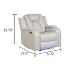 Benz - LED & Power Recliner Chair
