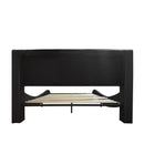 Platform Bed Frame With LED Lighting, tooth Music, Vibration Massage