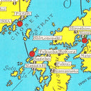 Vintage Military Map of Japan, 1944