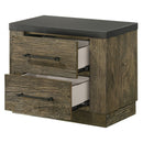 Lance - Nightstand - Tree Bark