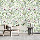 Stylish Meadow Flowers Wallpaper