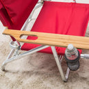 Deluxe Lightweight Reclining Lounge Chair with Footrest