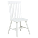 Andrews 5-piece Round Dining Table Set Light Ash and White
