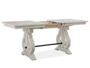 Bronwyn - Rectangular Counter Dining Table - Alabaster