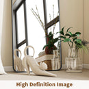 Full Length Floor Mirror 56 Inch Tall Black Freestanding