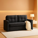 Full Size Futon Sofa Bed Convertible For Living Room