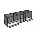 83-Inch Heavy-Duty Outdoor Metal Chicken Coop (SAK24679)