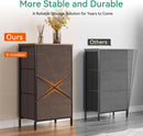 Small Brown Dresser With Three Drawers For Bedroom