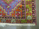 4' X 7' Antique Handmade Turkish Oushak Wool Rug Carpet Red Nice