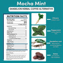 Dandelion Mocha Mint Herbal Coffee