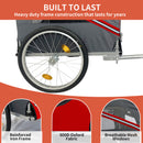 Outdoor Heavy Duty Foldable Utility Pet Stroller Dog Carriers Bicycle Trailer