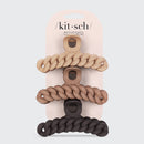 Neutral Chain Claw Clips 3pc Set