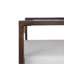 Elegant Patio Dining Set with Removable Cushions in Dark Brown Acacia Wood for Outdoor Spaces