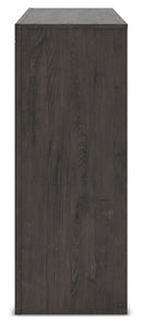 Fraluna - Six Drawer Dresser - Charcoal