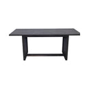 70.87' Farmhouse Large Dining Table for 6-8 People,  Rectangular Wood Dining Table, Rustic Kitchen Dinner Table with X Solid Legs for Dining Room & Living Room,  Gray