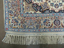 4' X 6' Very Fine Handmade Oriental Wool Silk Accent Rug Hand Knotted Beauty