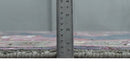 8.3x9.10 Hand Knotted Charcoal, Silver and Pink Traditional Heriz Wool Area Rug