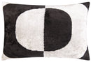 Canvello Handmade Velvet Minimalist Pillow – 16x24 Luxury Decorative Throw Cushion for Home Decor – Feather Down Insert, Vegetable-Dyed, Monochrome Accent