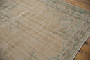 5.5x8.5 Vintage Distressed Oushak Carpet