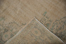 5.5x8.5 Vintage Distressed Oushak Carpet
