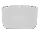 Clear, Flat Economy Polyester Visor - 8 In x 15 In x .04 In