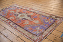 3x6 Vintage Distressed Oushak Rug Runner