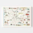 Vintage Map of Baltimore, Maryland 1929