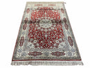 4' X 6' Vintage Fine Handmade Chinese Oriental Silk Rug 400 KPSI Wow