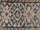 Antique Persian Tribal Runner Rug 4.6 x 9.8, Kurdish Runner, Rug for Hallway or Kitchen, 1920s Carpet, Wool Handmade Rug