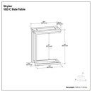 Skyler - Handcrafted C Side Table