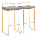 Fuji - Contemporary / Glam & Quality Construction Barstool