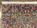 Rare Antique Persian Kerman Lavar Rug 9x12, Boteh Paisley Design