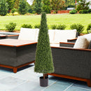 Tree Artificial Boxwood Topiary Tree Plant Potted Trees Decorations For Indoor Living Room Outdoor 150cm 1pcs/set