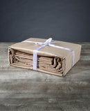 100% Closeout Organic Cotton Bed Sheet Washed Sheets