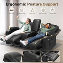 Loveseat Recliner Sofa With Storage Console And USB Ports