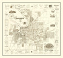 Vintage Map of Montgomery, Alabama 1899