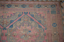 6.5x12.5 Vintage Distressed Soumac Rug Runner