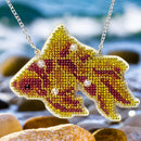 Set for embroidery with beads on a plastic base FLPL-096